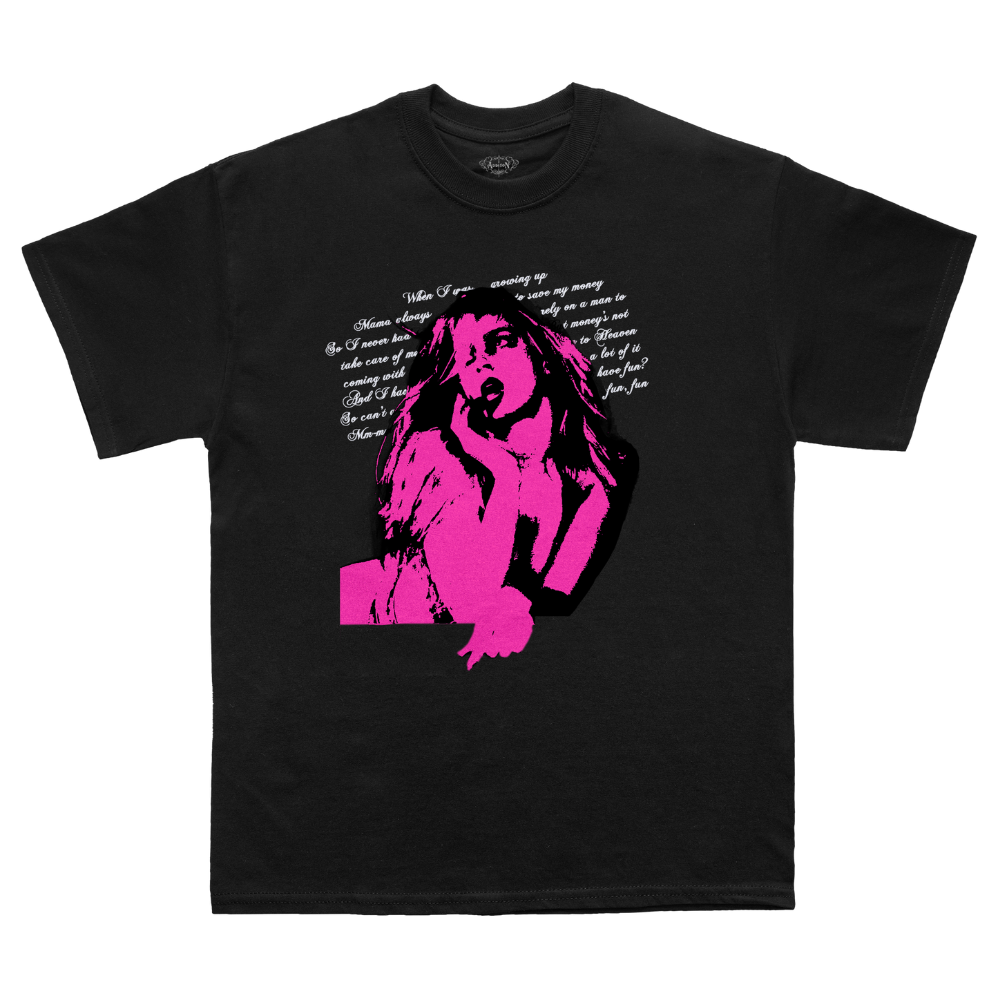 Money Monologue Black Tee