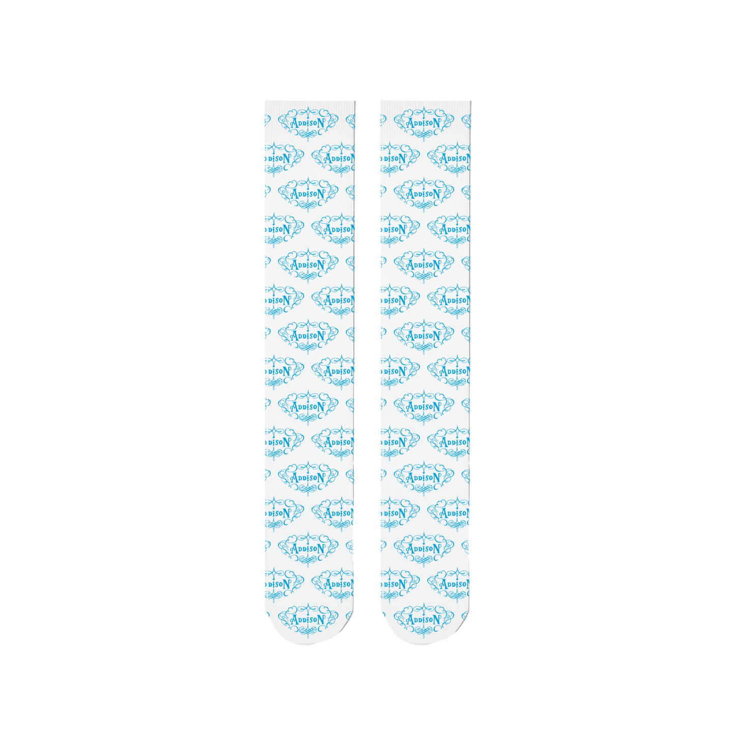 Addison Logo Knee High Socks