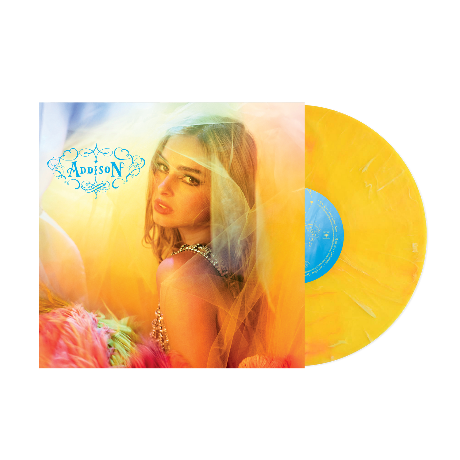 Addison - Exclusive Yellow Marble Vinyl