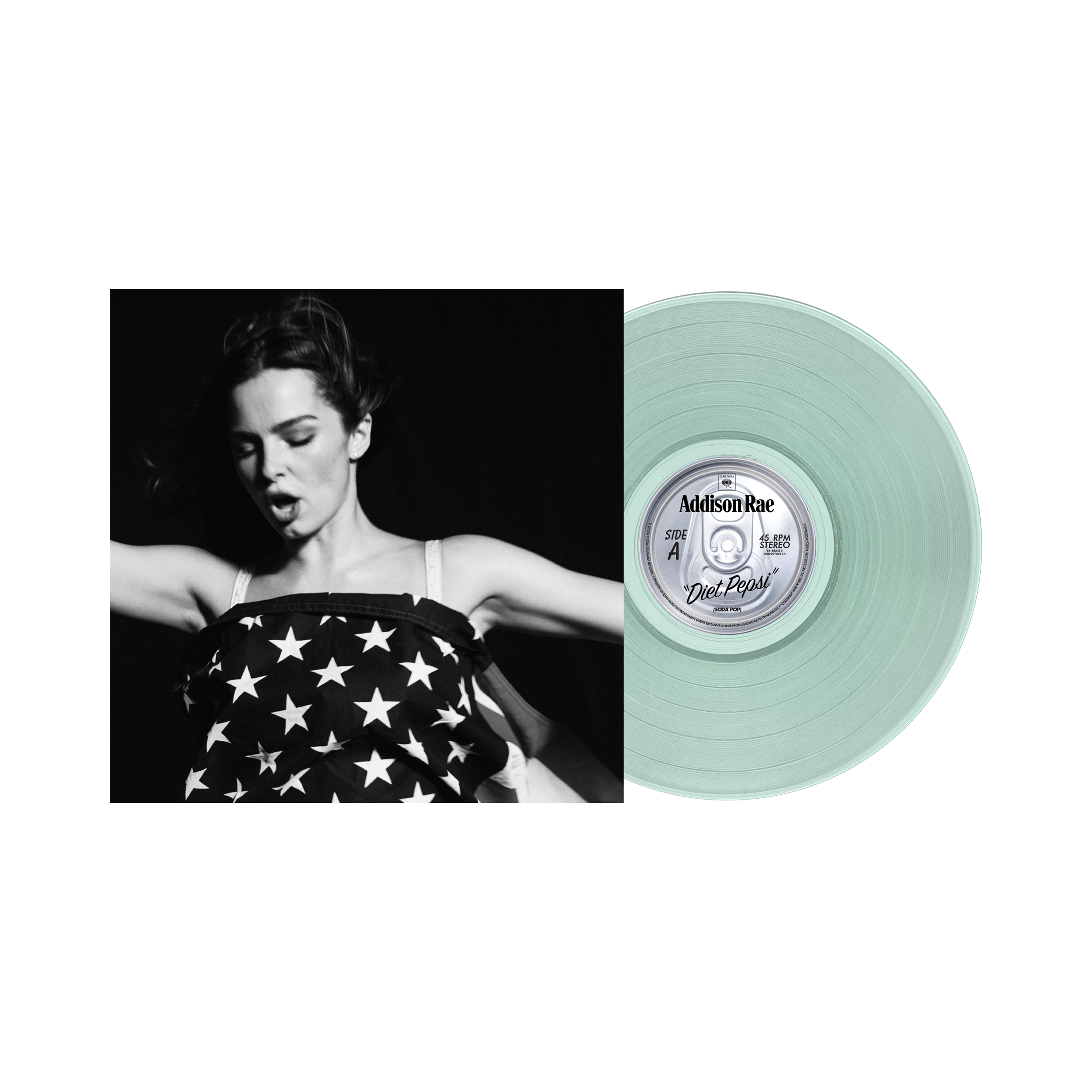 Addison Rae Diet Pepsi サイン入りレコード Addison Rae Diet Pepsi サイン入りレコード Addison Rae Diet