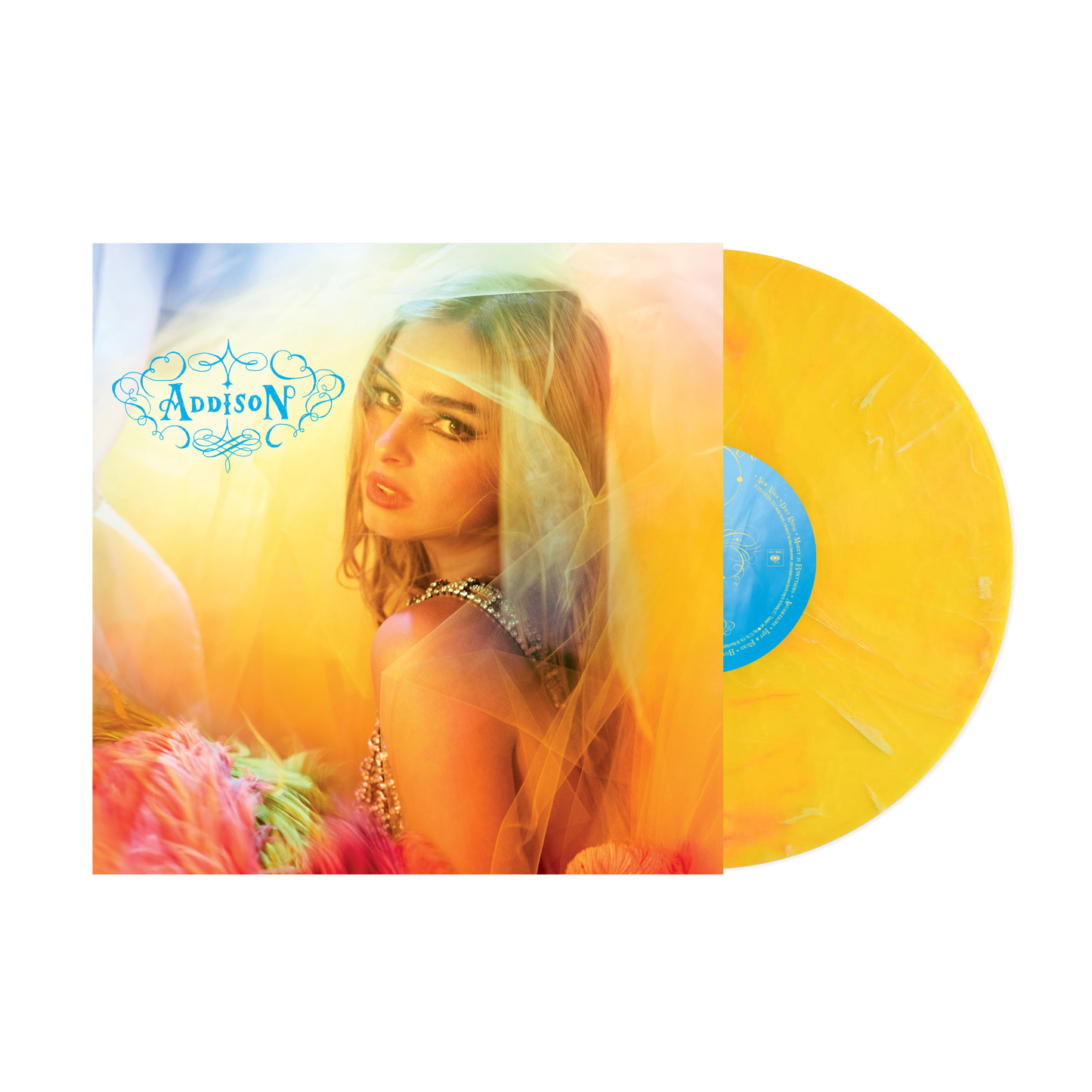 Addison - Exclusive Yellow Marble Vinyl